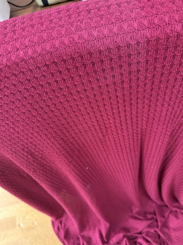 Burgundy lacy fabric - burgundy,