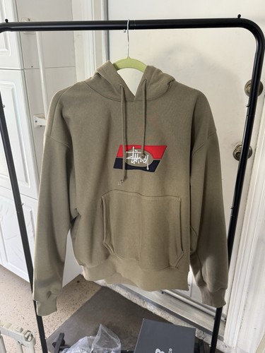 Stussy hoodie military green - stussy,