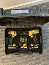 Dewalt DCZ298 S2T 18V Impact Driver And  Combi Drill Set TStak