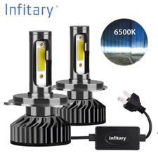 FOR VW T5.1 & T6 2x Infitary H4 LED headlight bulbs 6500k Canbus  Ready