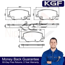 KGF Front Brake Pads Set Fits