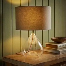Eloise Clear Glass Table Lamp