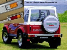 Front & Rear Bumper Set Silver