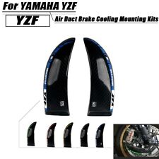 CNC Racing Carbon Front Brake Disc Air Ducts Cooling For YAMAHA YZF R1 R6 04-23