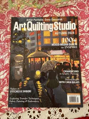 Art quilting studio magazine - quilting,