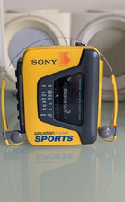 1989 Sony WM-BF59 Sports Cassette FM Walkman Outstanding Condition Plays Perfect