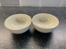 Denby Linen - 2 x 12.5 cm Rice Bowls