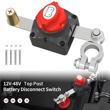 Battery Switch Power Cut On Off Master Disconnect Isolator Car Vehicle RV 12-48V