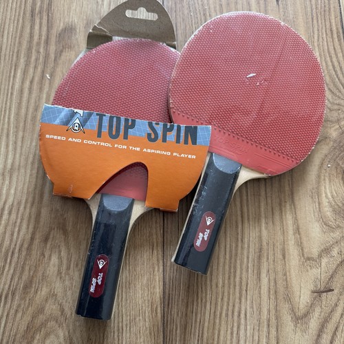 Dunlop top spin paddles - paddles, set