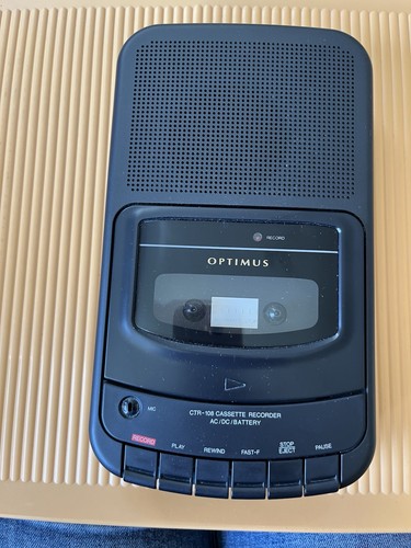 Optimus ctr 108 - optimus, magnetophone