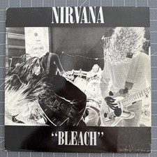 Nirvana Bleach LP 1989 Sub Pop