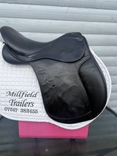 Black Leather  Shires Optimus