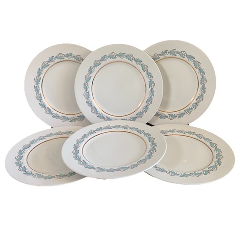 Vintage dinner plates - 6,