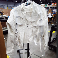 White PU Leather Asylum