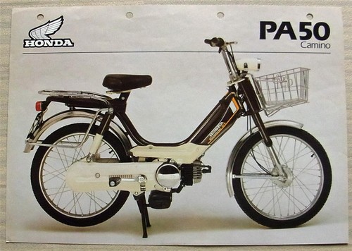 Honda pa50 camino motorcycle - camino,