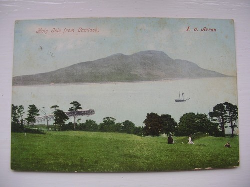 Arran postcard lamlash - arran,