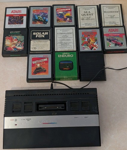Atari 2600 console bundle - atari,