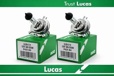 2 x H4 Lucas (LLB472) 12V