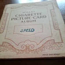 Wills Cigarette Cards SPEED