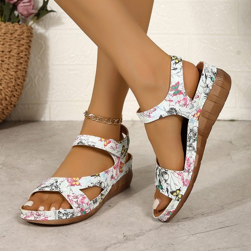 Womens mid wedge heel - wedge,