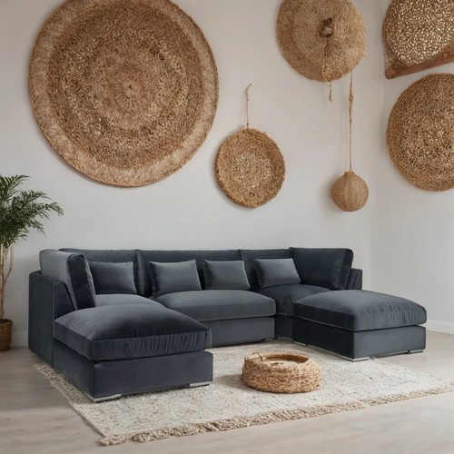 Cambrelle sofa shape corner - sofa,