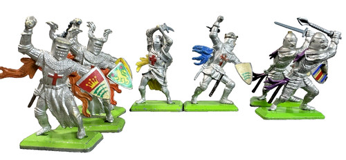 Britains deetail knights - 7,