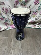 Hand Painted Bongo Drum - Michael Jackson Painting - 41cm Tall & 19.5cm Length 