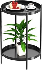 OVICAR 2-Tier Round Metal