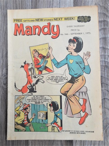 Vintage mandy comic 346 - comic, no.346
