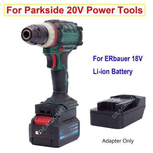 Battery adapter for erbauer - adapter,