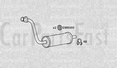 Exan3011 exhaust front - exan3011,
