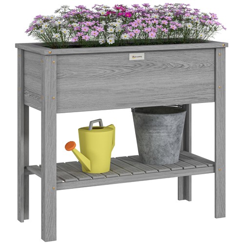 Outsunny wooden raised - outsunny,