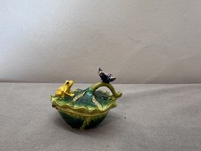 Frog On Lily Pad With