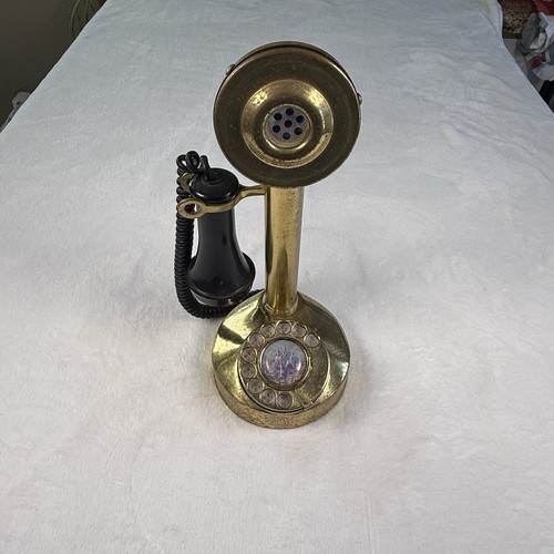 Vintage brass candlestick - vintage,