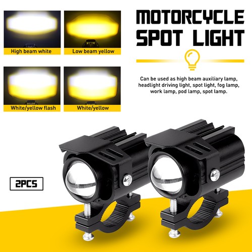2pcs motorcycle led spotlight - led,