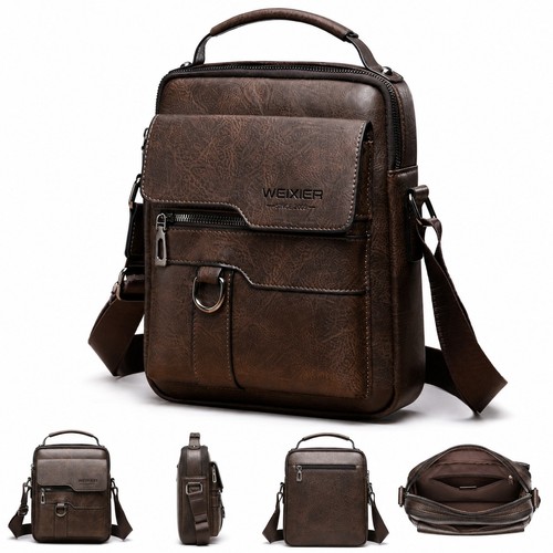 Unisex leather crossbody - unisex,