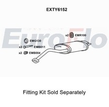 Rear Muffler Silencer Insert