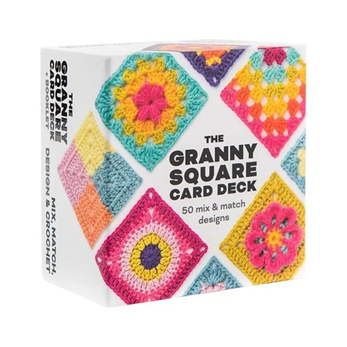 The granny square card - square, deck
