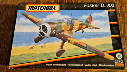 Matchbox fokker xxi - fokker, –