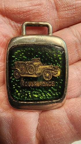 Vintage rolls royce key chain - rolls,