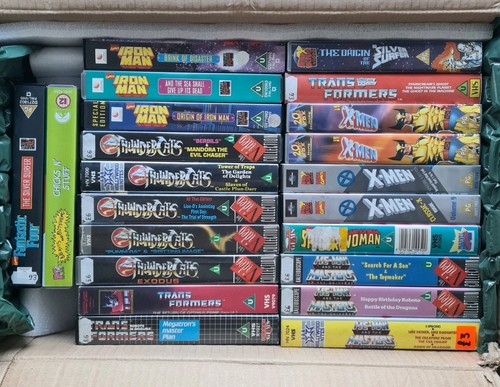 Job lot vhs cassettes - job,
