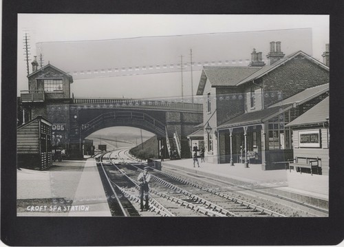 Croft spa railway station - spa,