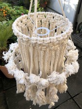 Vintage 70s  Long Macrame