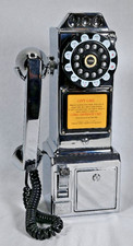 Retro 1956 Payphone Wall-Mount