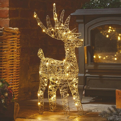 Three kings 43cm - 43cm, gold