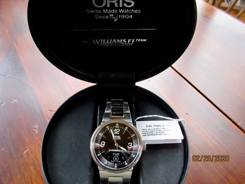 Oris automatic williams - williams, f1