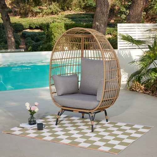 Garden egg chair natural - egg, or