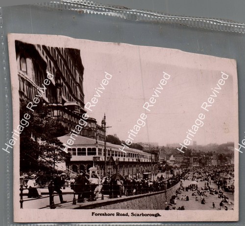 Vintage scarborough foreshore - scarborough,