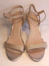 NEXT SIZE 7 WIDE FIT GOLD