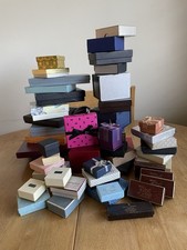 Joblot Of 51 Empty Jewellery Gift Boxes